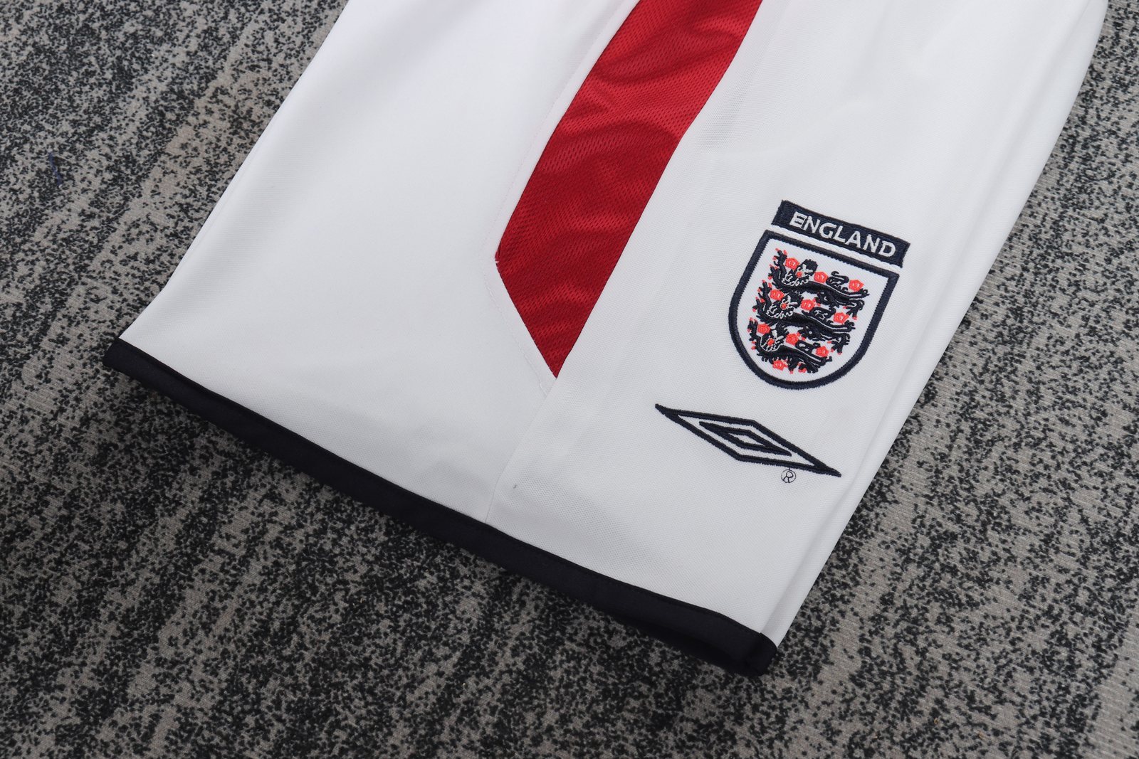 2004 England Home Retro Shirt – Kids