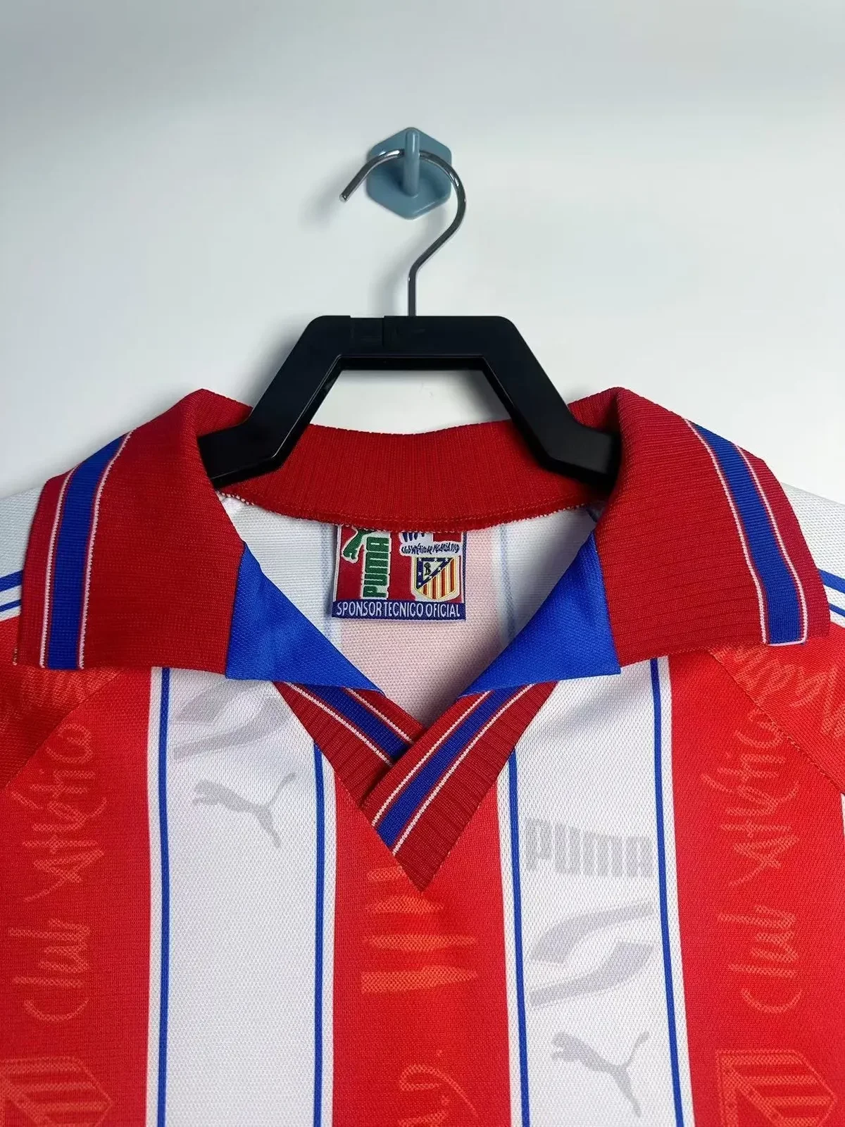 1996-97 Atlético Madrid Retro Home Jersey