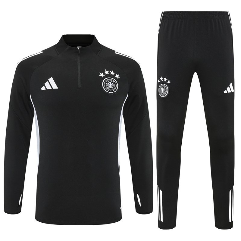 2026-27 Germany Black Half-Zip Training Jersey
