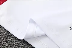 2025-26 Manchester United White Half-Raised Training Jersey