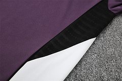 2025-26 Manchester United purple short-sleeved training shirt