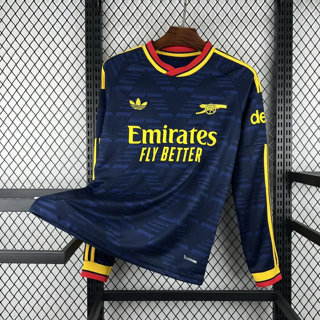 2026-27 Arsenal Away Long-Sleeve Kit - Fan Edition