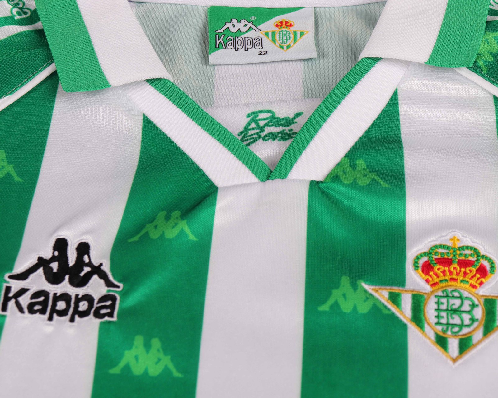 1995-97 Real Betis Home Retro Shirt - Kids