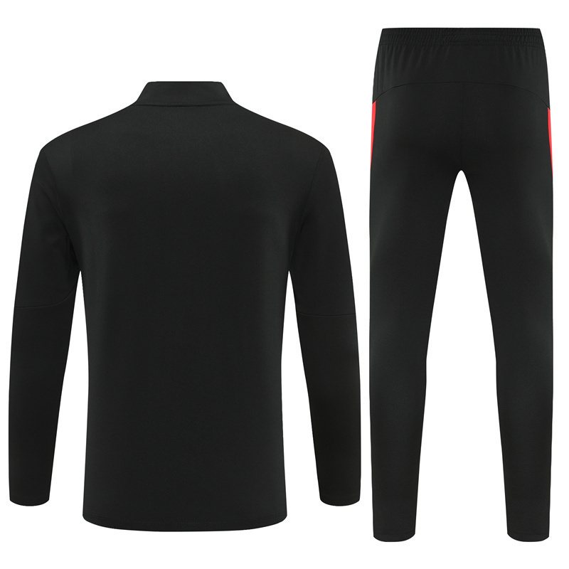 2025-26 Portugal Black Half-Zip Training Jersey
