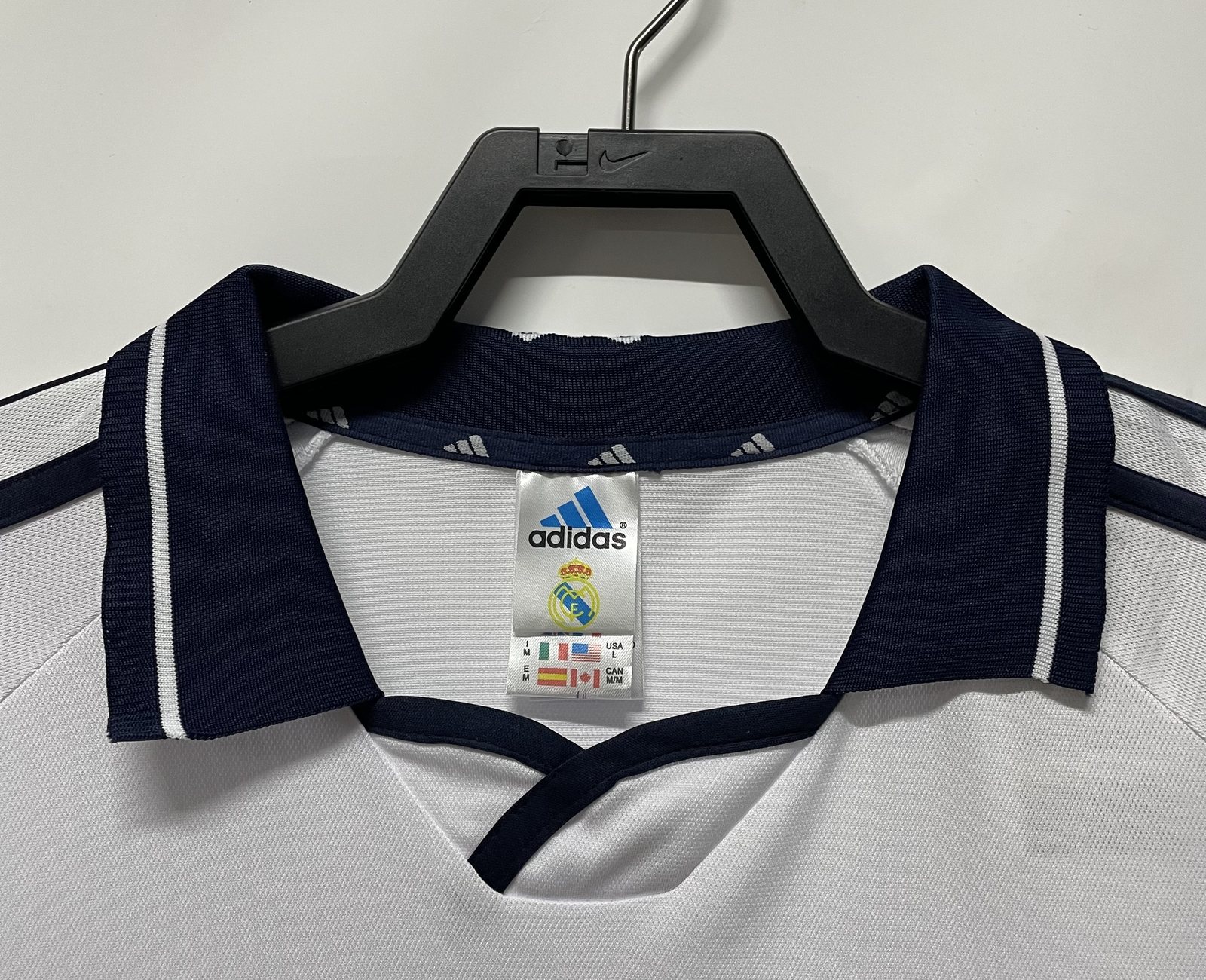 2000-01 Real Madrid Home Retro Jersey