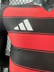 2025-26 Flamengo Home Long Sleeve Shirt - Players