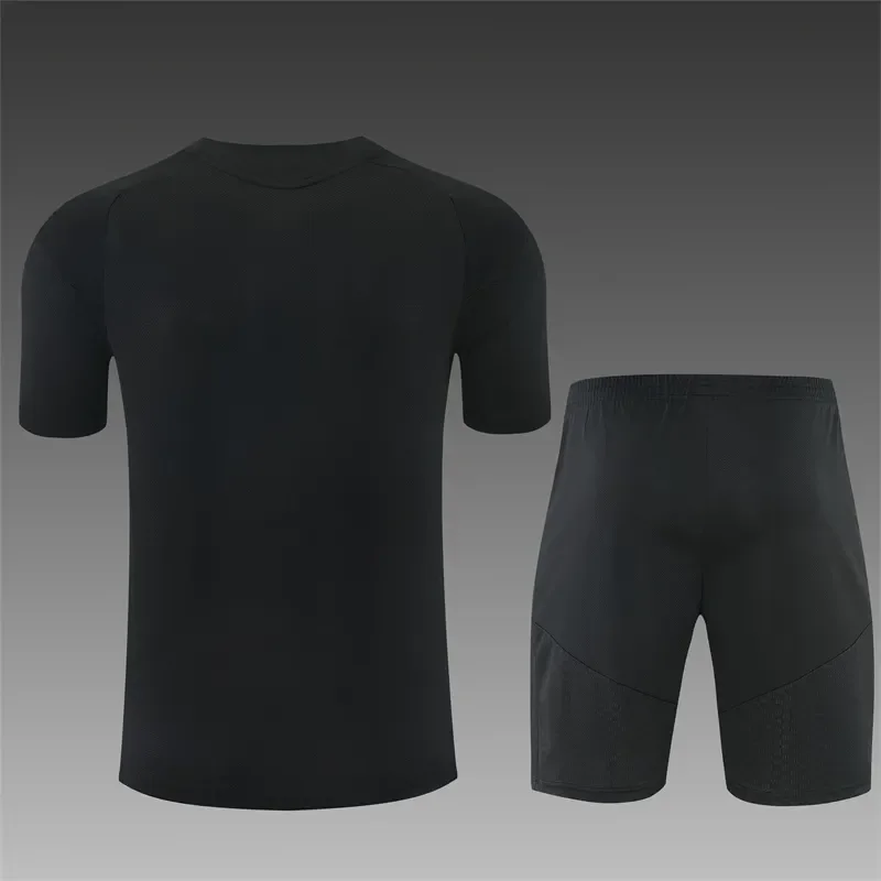 2026-27 Real Madrid Black Short-Sleeve Training Jersey