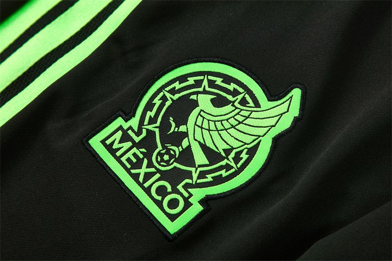 2026-27 Mexico Black Half-Zip Training Jersey