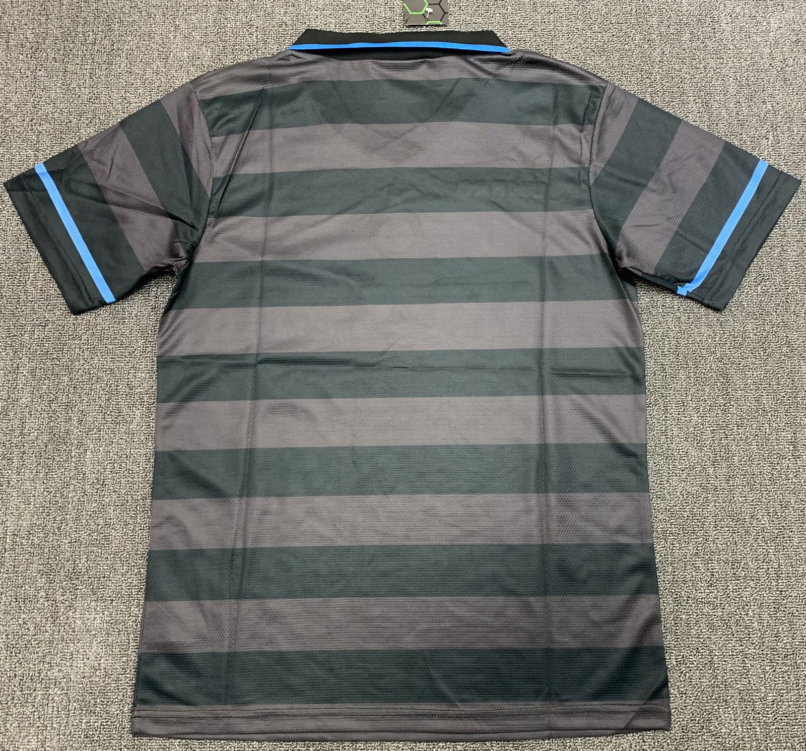 1997-98 Inter Milan second away black and grey retro jersey
