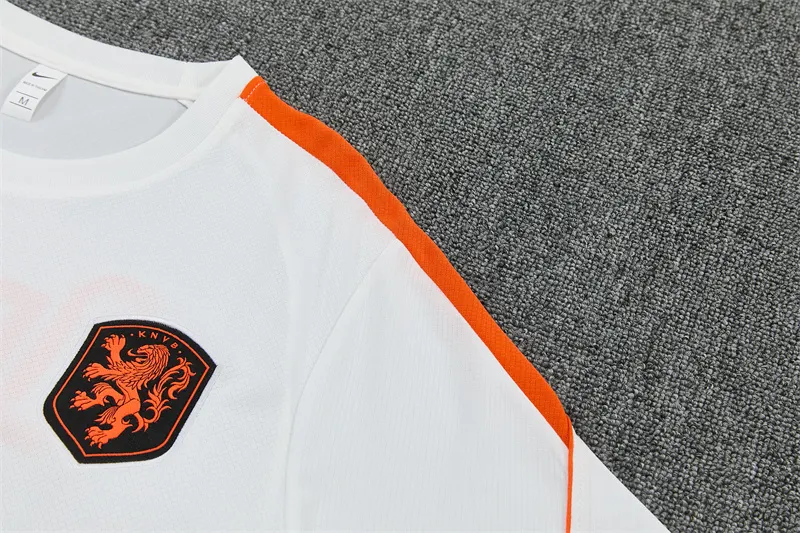 2026-27 Netherlands White Short-Sleeve Training Jersey