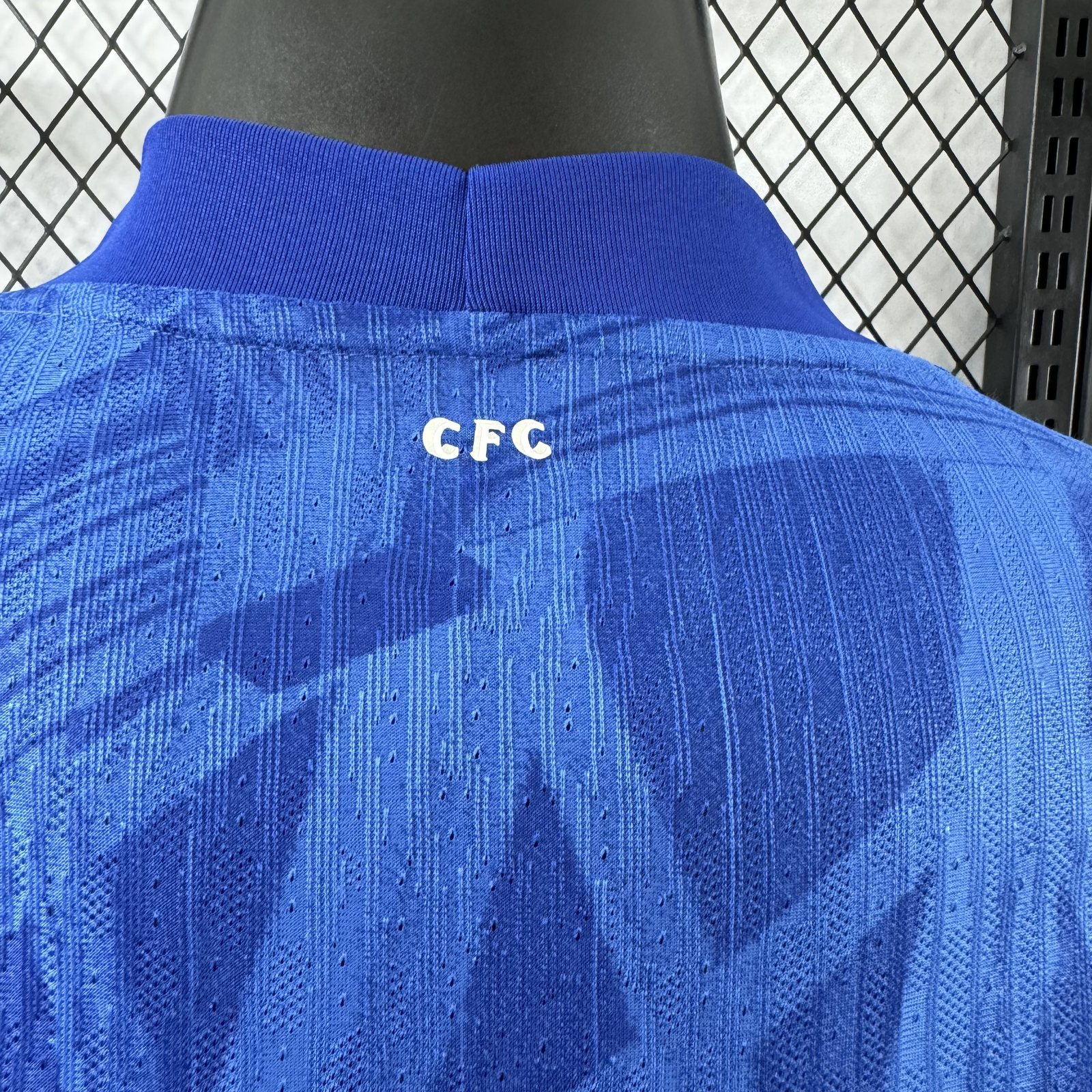 2025-26 Chelsea Home Long-Sleeve Jersey – Player Version