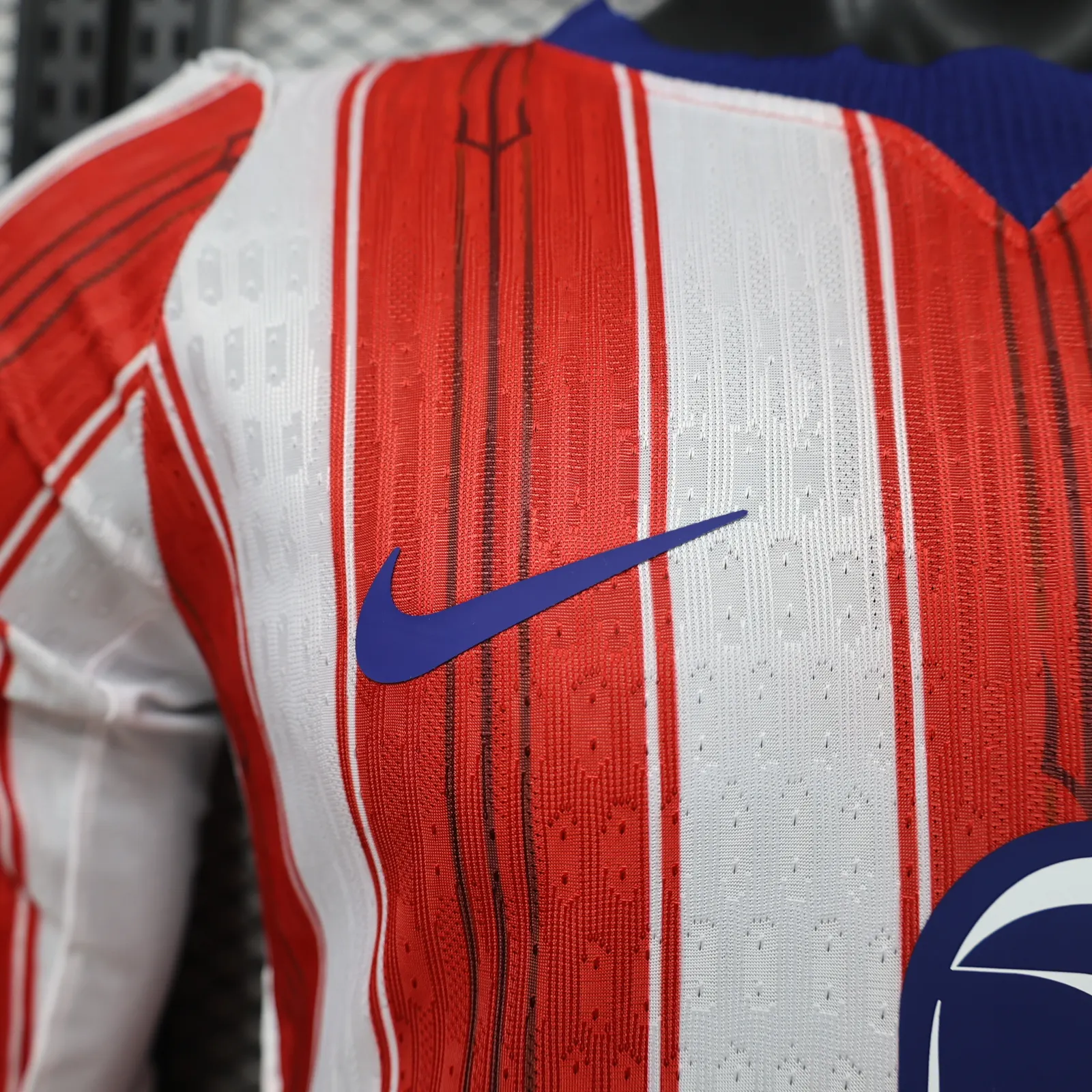 2026-27 Atlético Madrid Home Long-Sleeve Jersey – Player Version