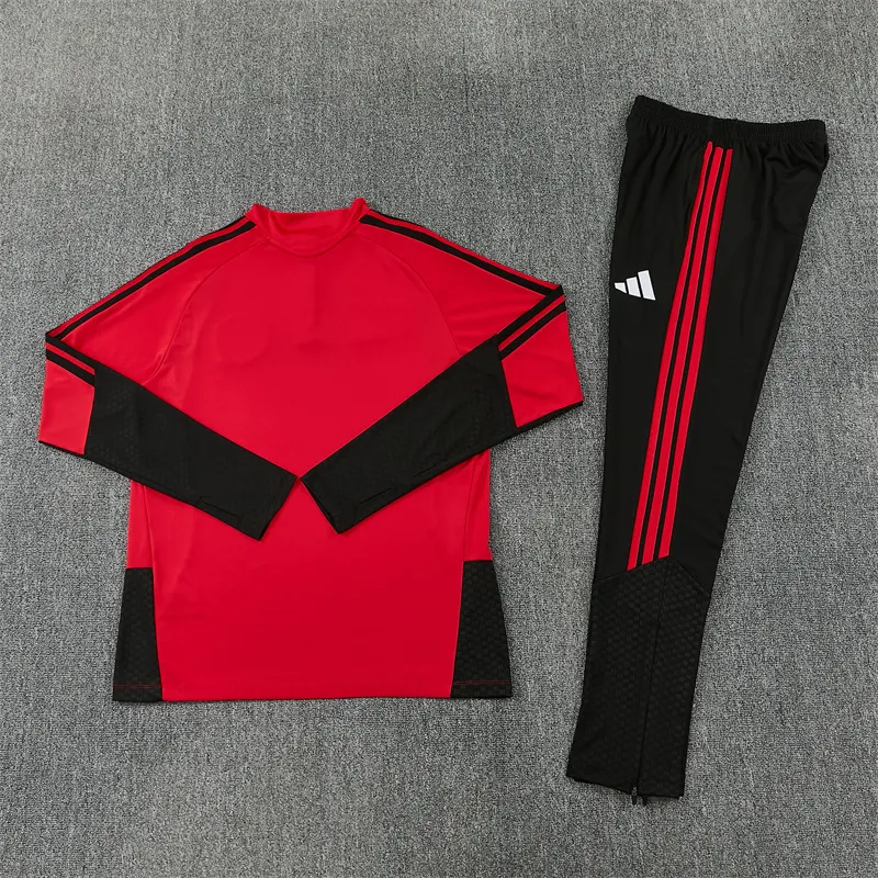 2026-27 Manchester United Red Half-Zip Training Jersey