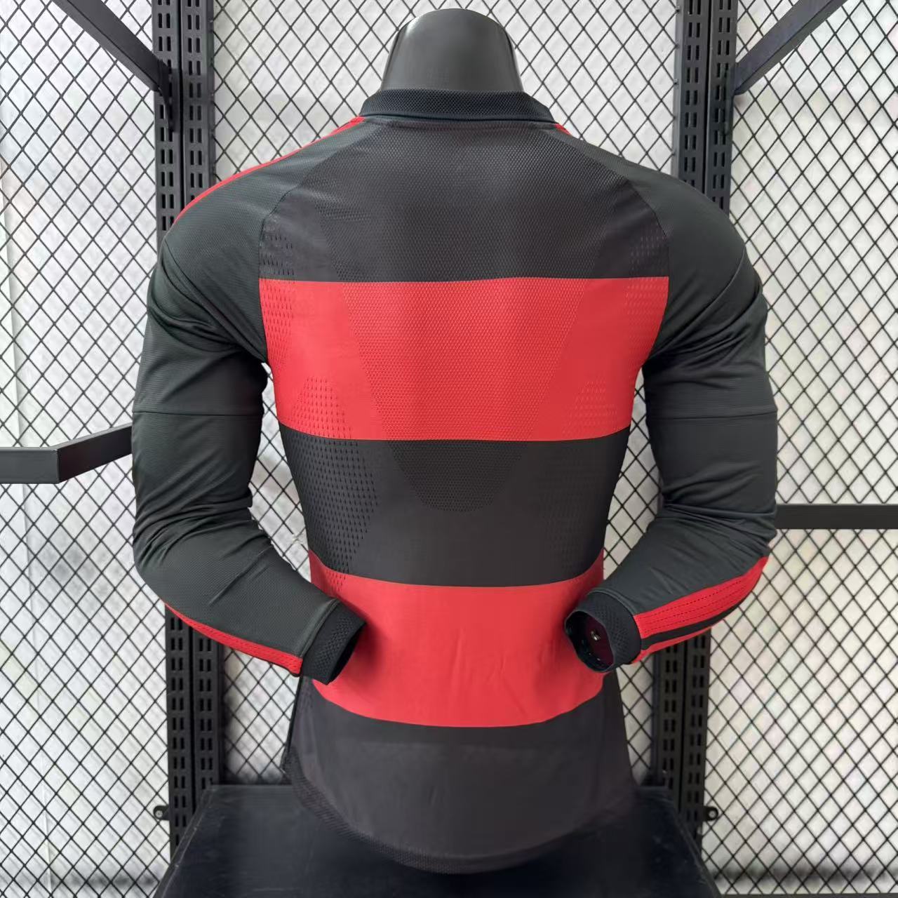 2026-27 Flamengo Home Long-Sleeve Jersey - Player Version