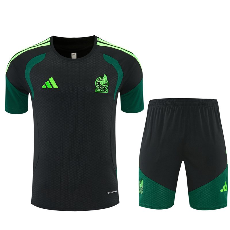 2026-27 Mexico Black Short-Sleeve Training Jersey