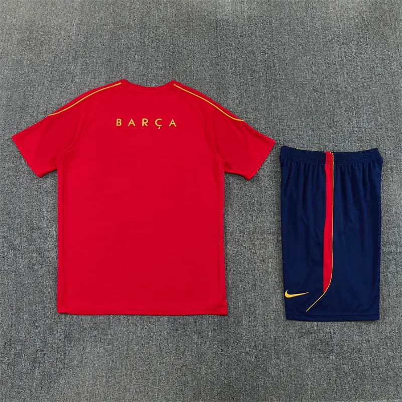 2026-27 Barcelona Red Short-Sleeve Training Jersey