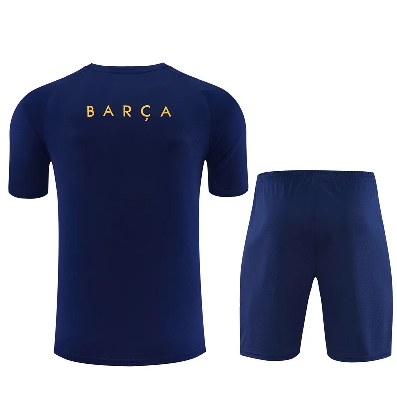 2026-27 Barcelona Royal Blue Short-Sleeve Training Jersey