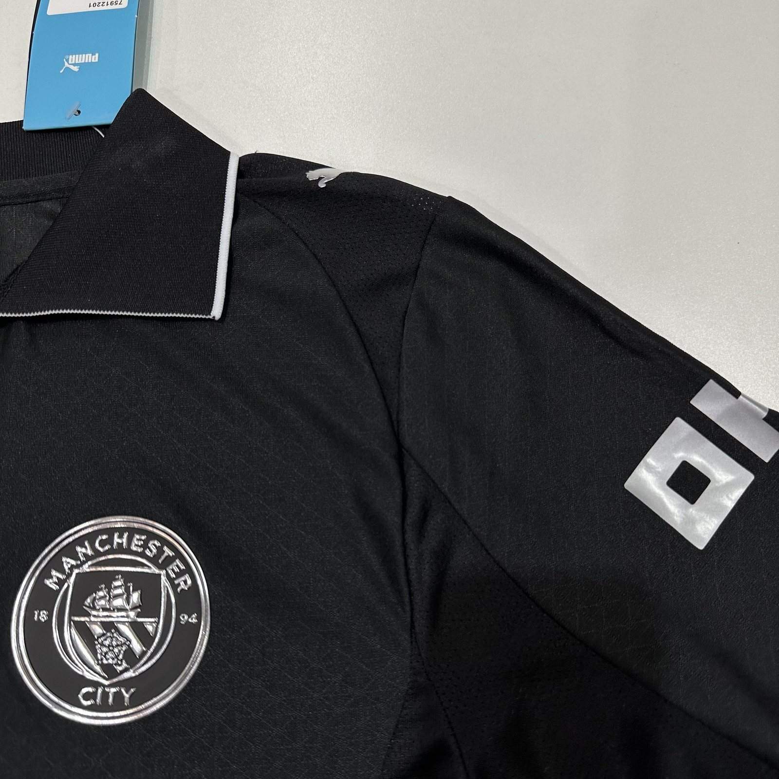 2025-26 Manchester City Away Long-Sleeve Jersey - Fan Edition