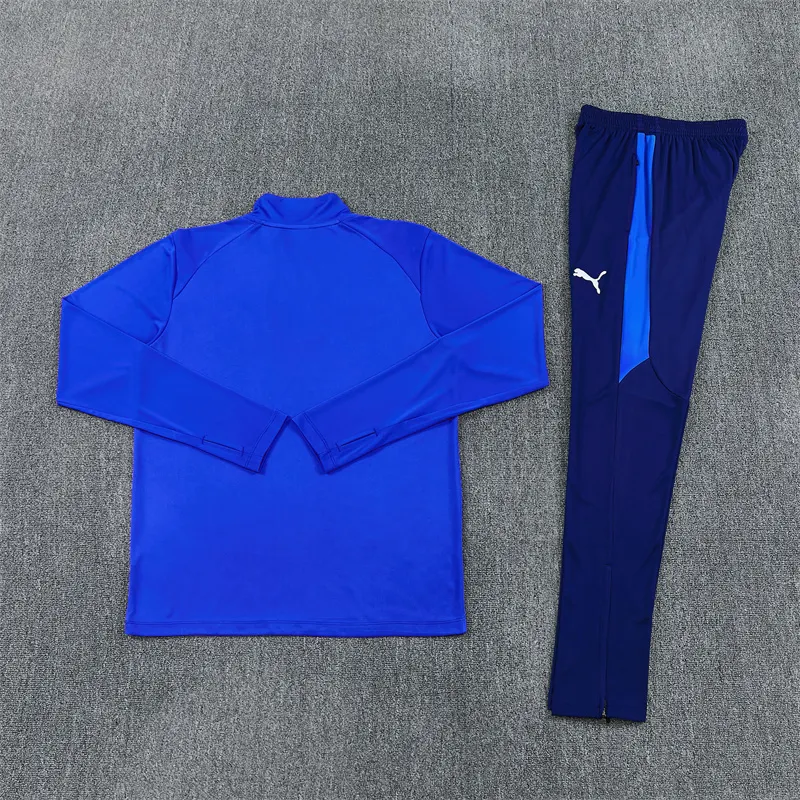 2026-27 Marseille Blue Half-Zip Training Jersey