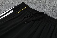 2025-26 Real Madrid Black Short Sleeve Training Jersey