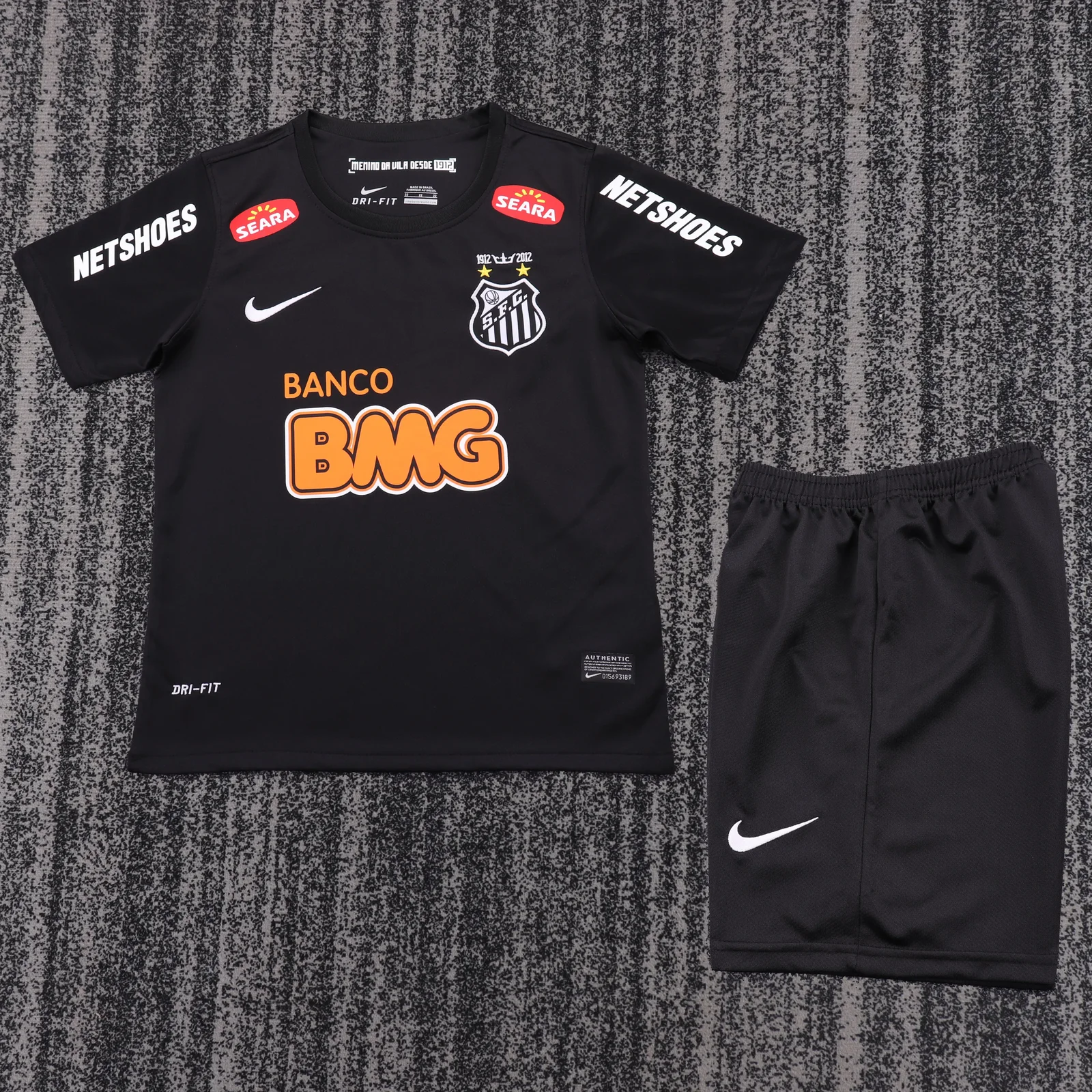 2013 Santos Away Retro Jersey - Kids
