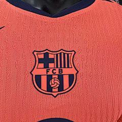 2025-26 Barcelona Second Away Long Sleeve Jersey - Player Edition