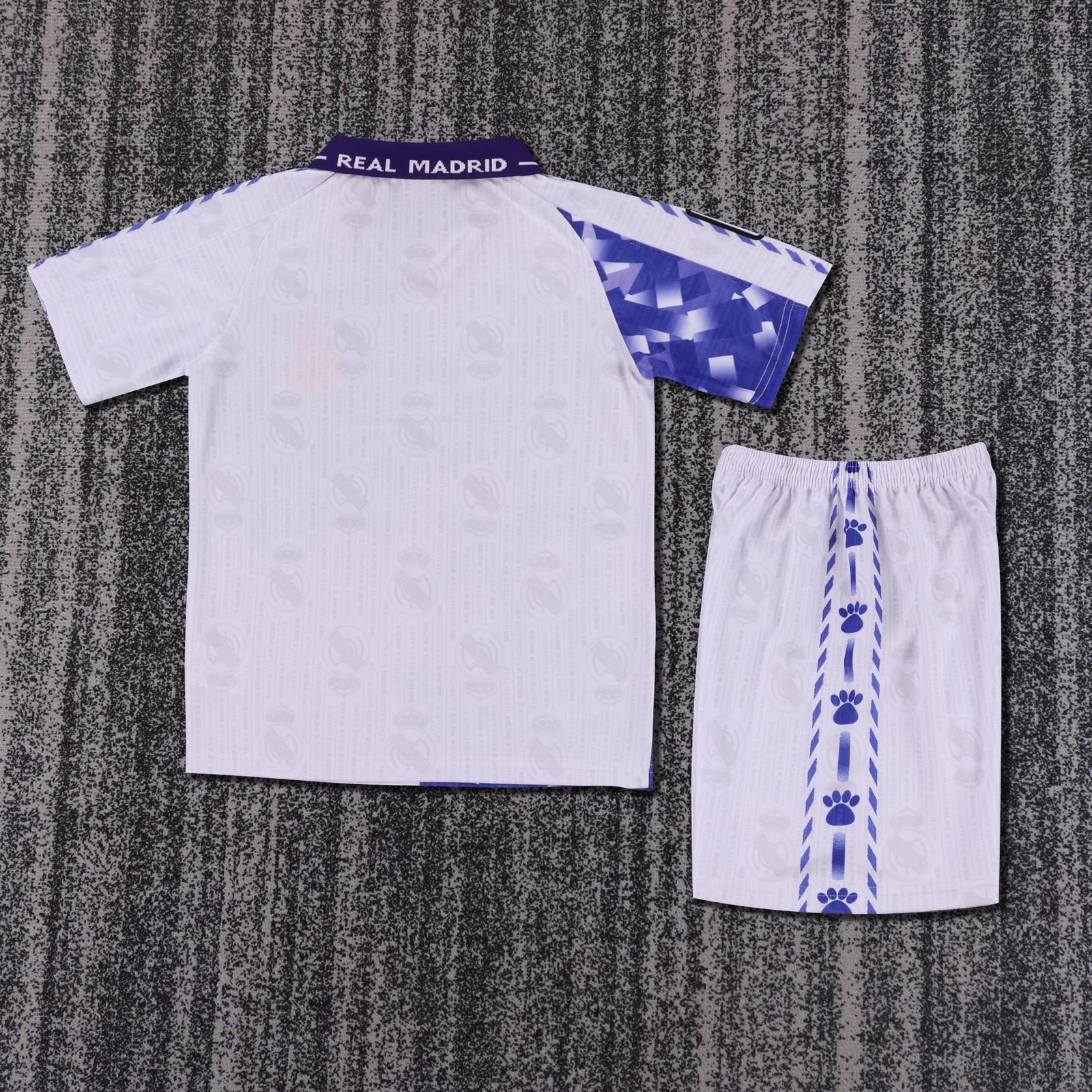 1996-97 Real Madrid Second Away Kit – Kids