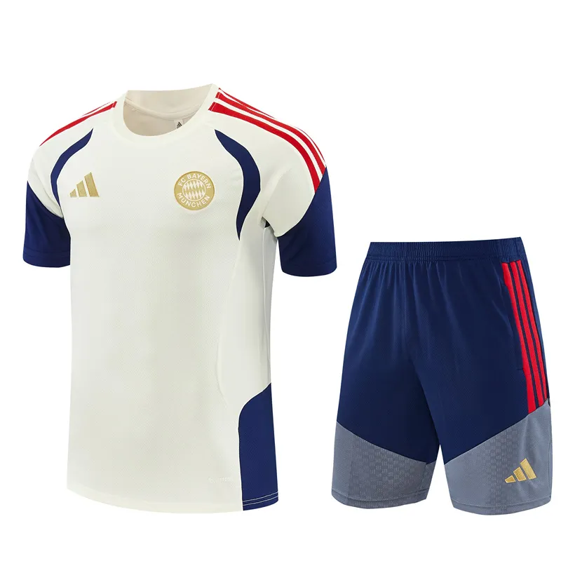 2026-27 Bayern Munich Beige Short-Sleeve Training Jersey
