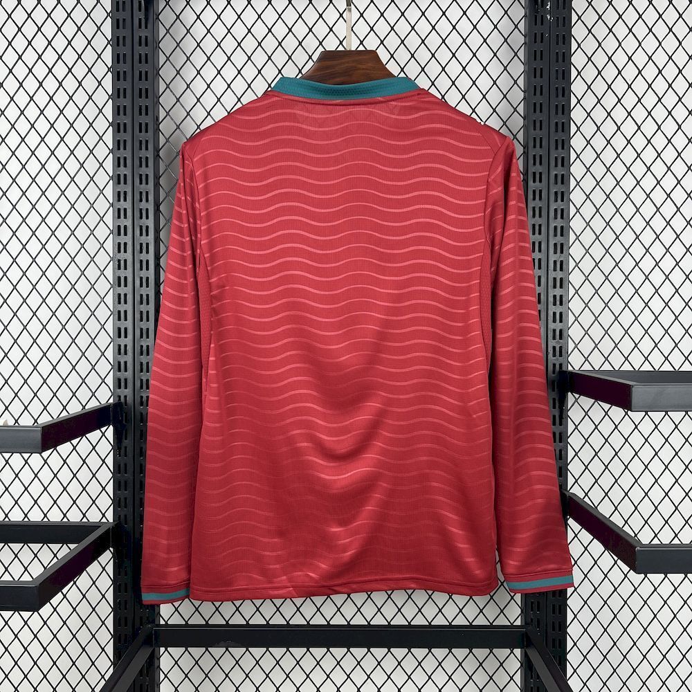 2026-27 Portugal Home Long-Sleeve Jersey - Fan Edition
