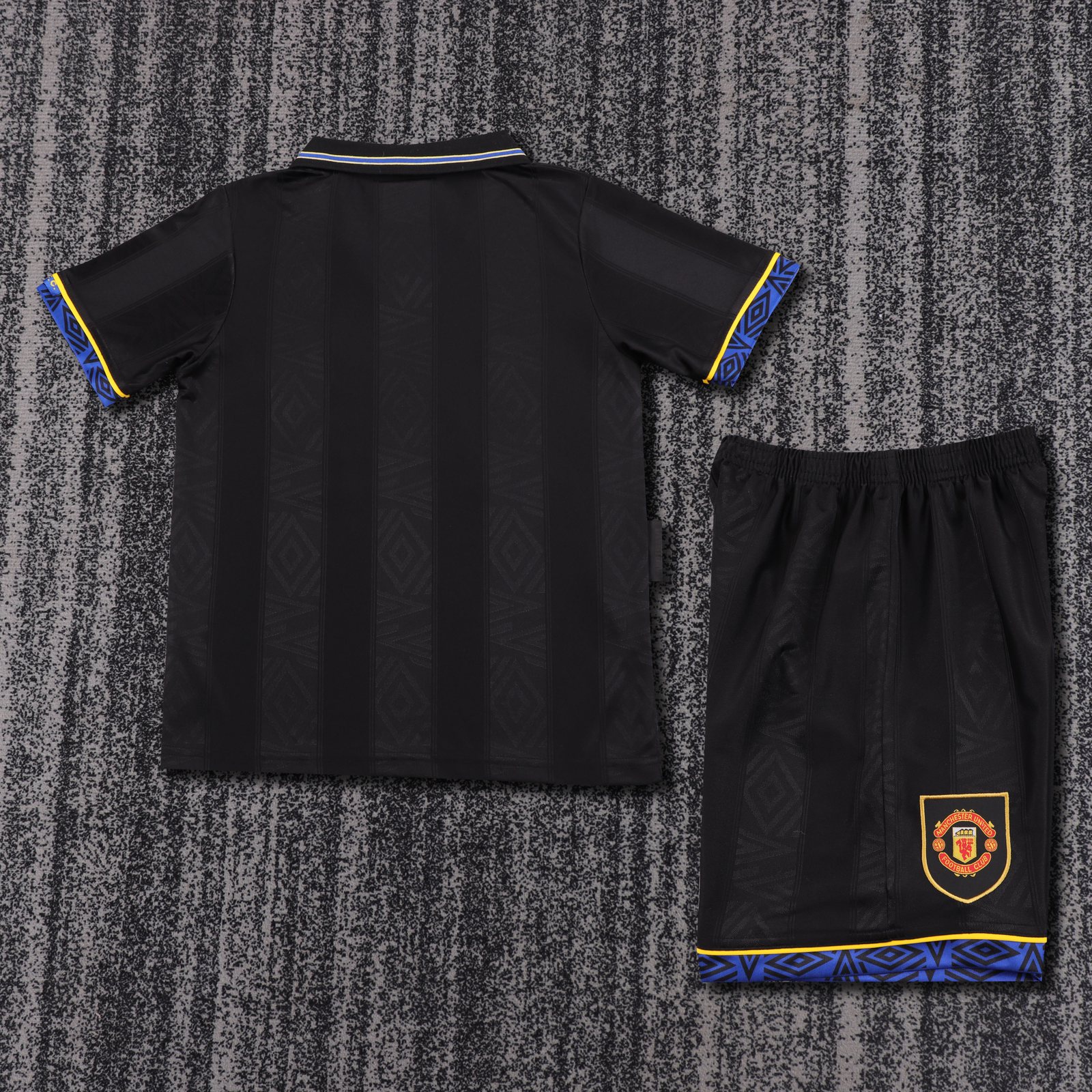 1993-94 Manchester United Away Retro Jersey - Kids