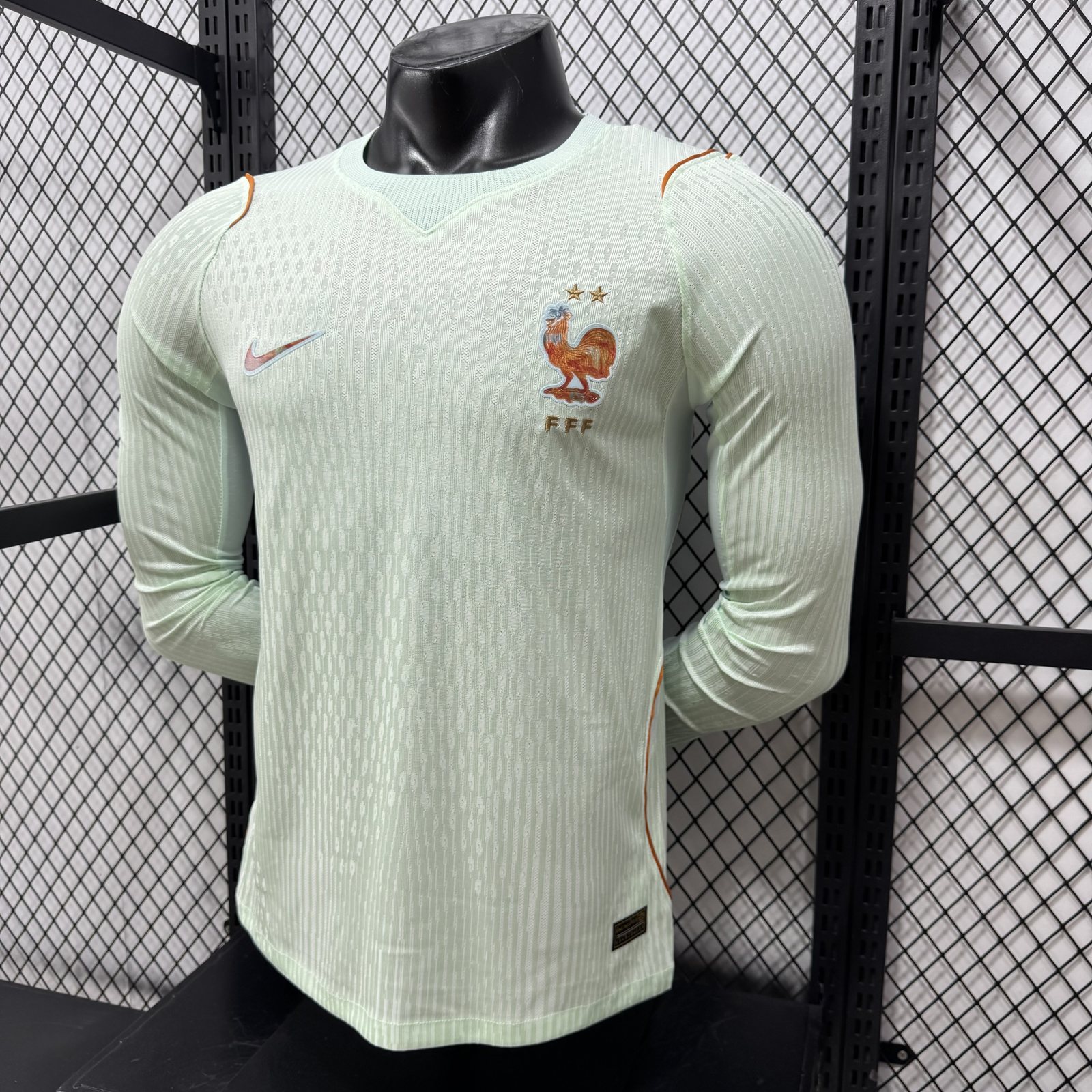 2026 France National Team Away Long-Sleeve Jersey – Player Version