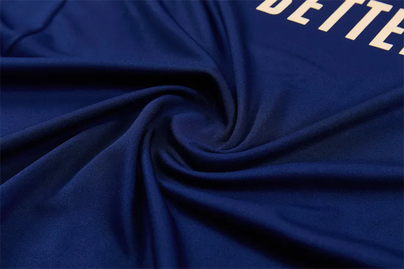 2026-27 Arsenal royal blue half-zip training kit