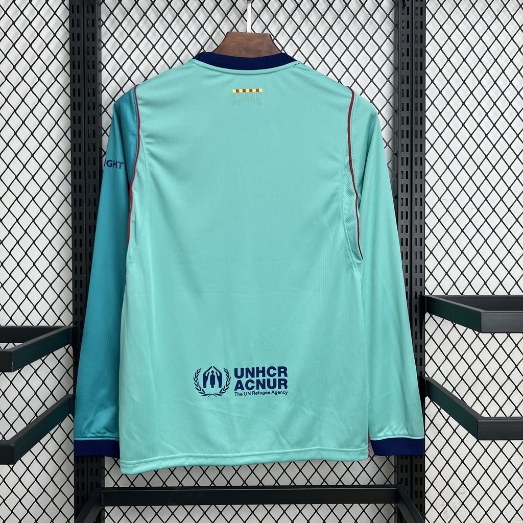 2026-27 Barcelona Second Away Long-Sleeve Jersey - Fan Edition