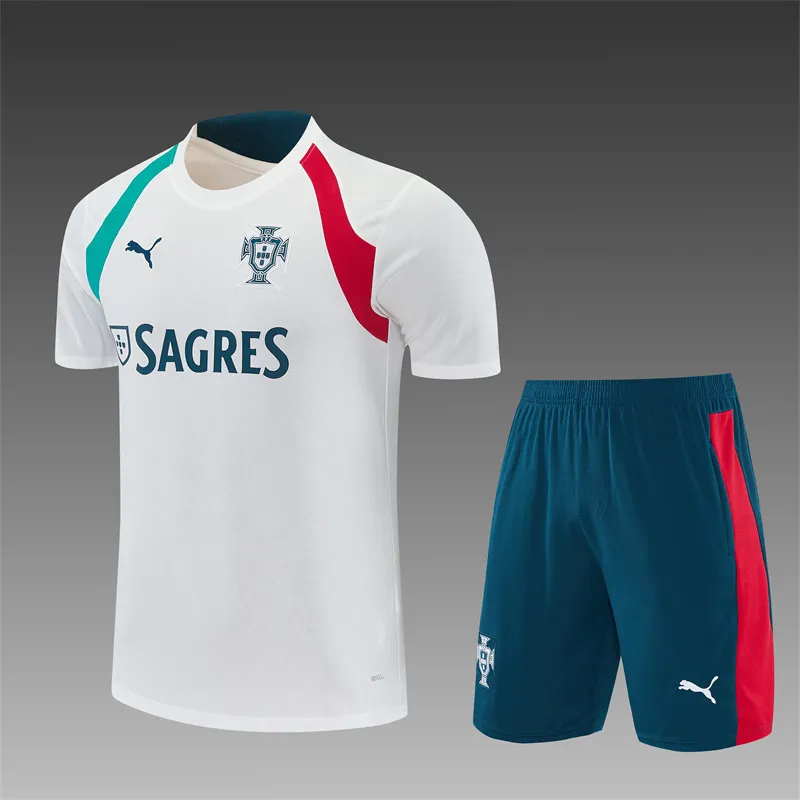 Portugal 2026-27 White Short-Sleeve Training Jersey