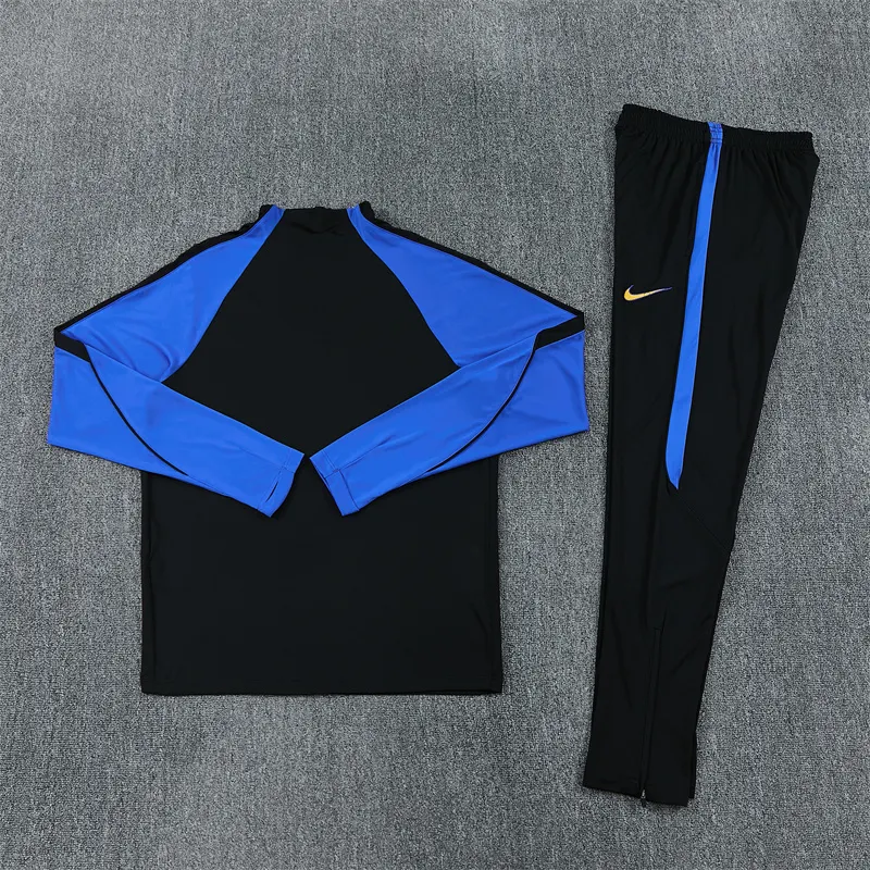 2026-27 Inter Milan Black Half-Zip Training Jersey