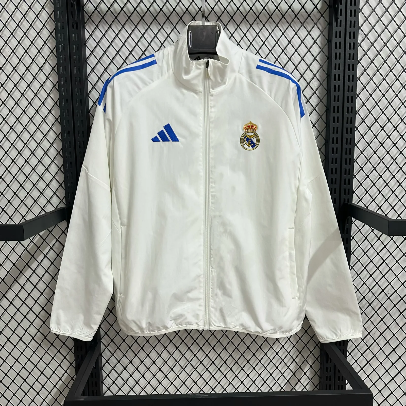 2025-26 Real Madrid Waterproof Training Windbreaker