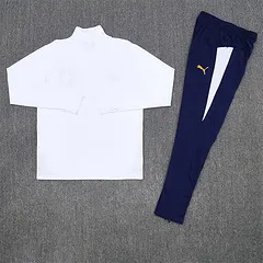 2025-26 Portugal White Half-Pull Training Jersey