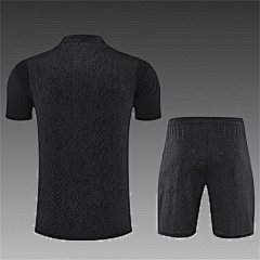 2025-26 Barcelona Black Joint Short Sleeve Training Jersey
