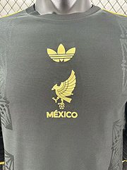 2025-26 Mexico Gold Cup Edition Long Sleeve Jersey - Players