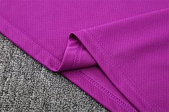 2025-26 Barcelona purple short-sleeved training jersey