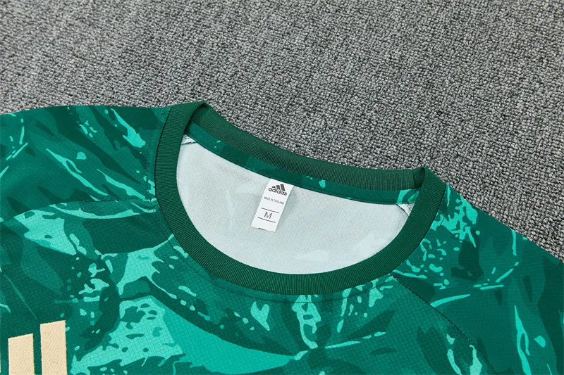 2026-27 Real Madrid Green Short-Sleeve Training Jersey