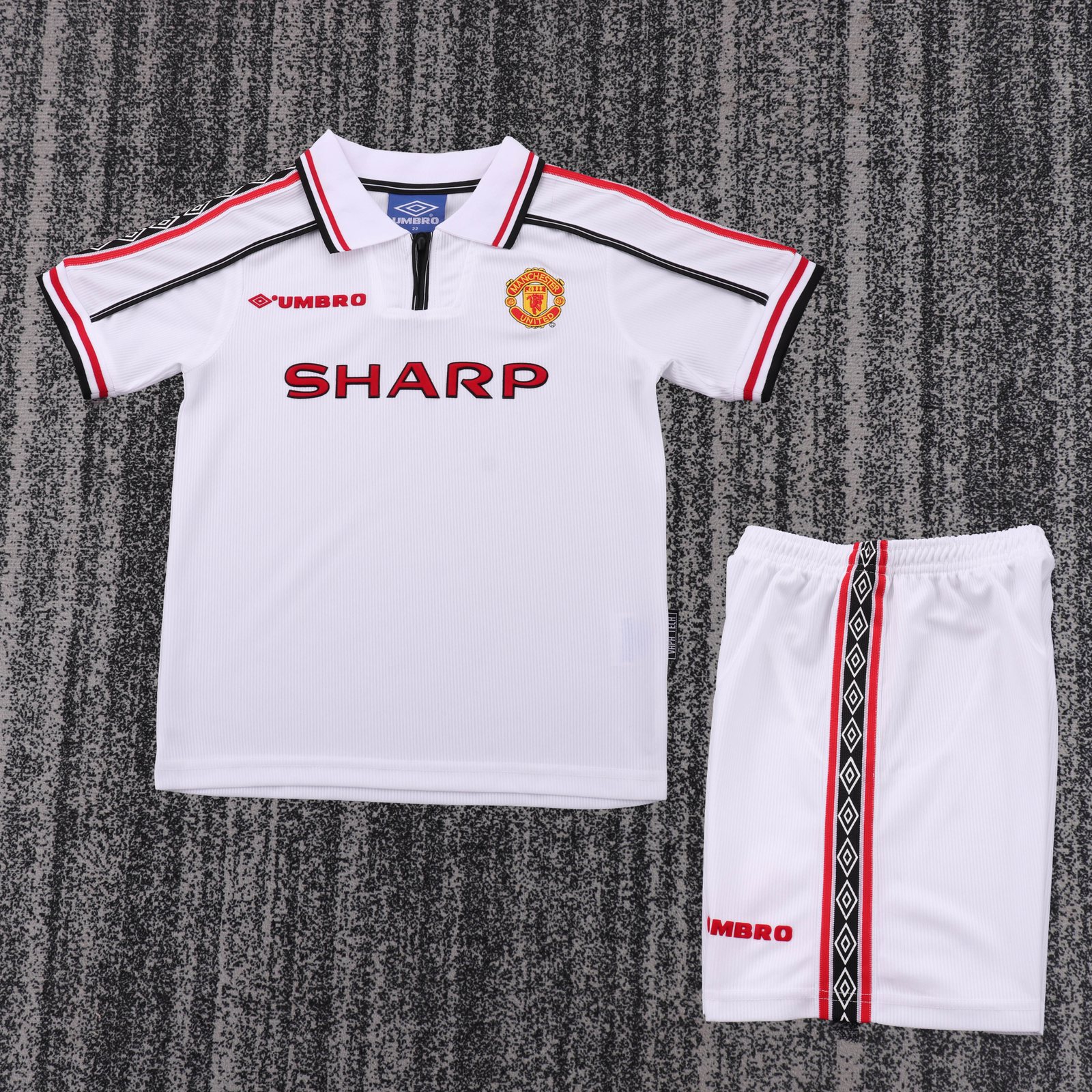 1998-99 Manchester United Commemorative Retro Jersey - Kids