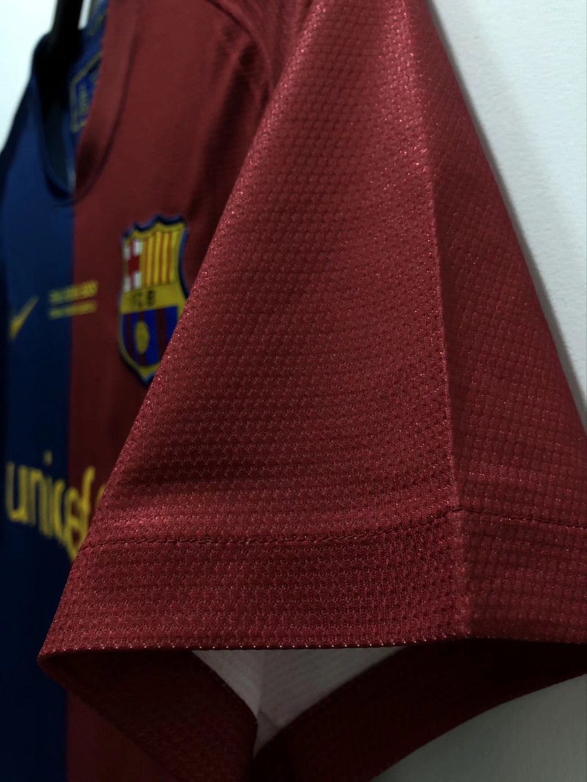 2008-09 Barcelona Home Retro Jersey - Champions League Edition
