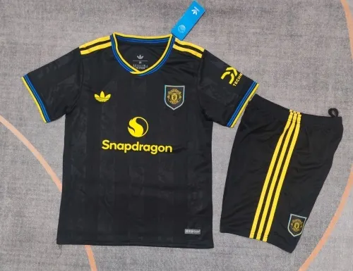 2025-26 Manchester United Away Shirt - Kids