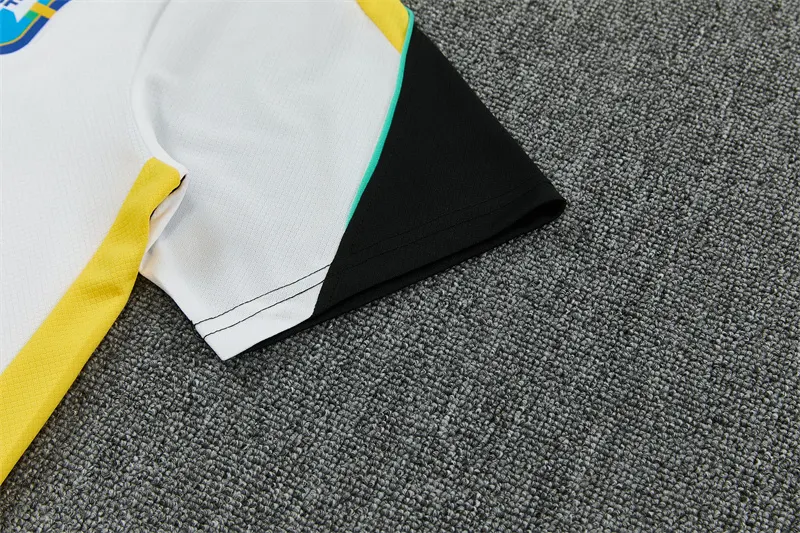 2026-27 Brazil Jordan White Short-Sleeve Training Jersey