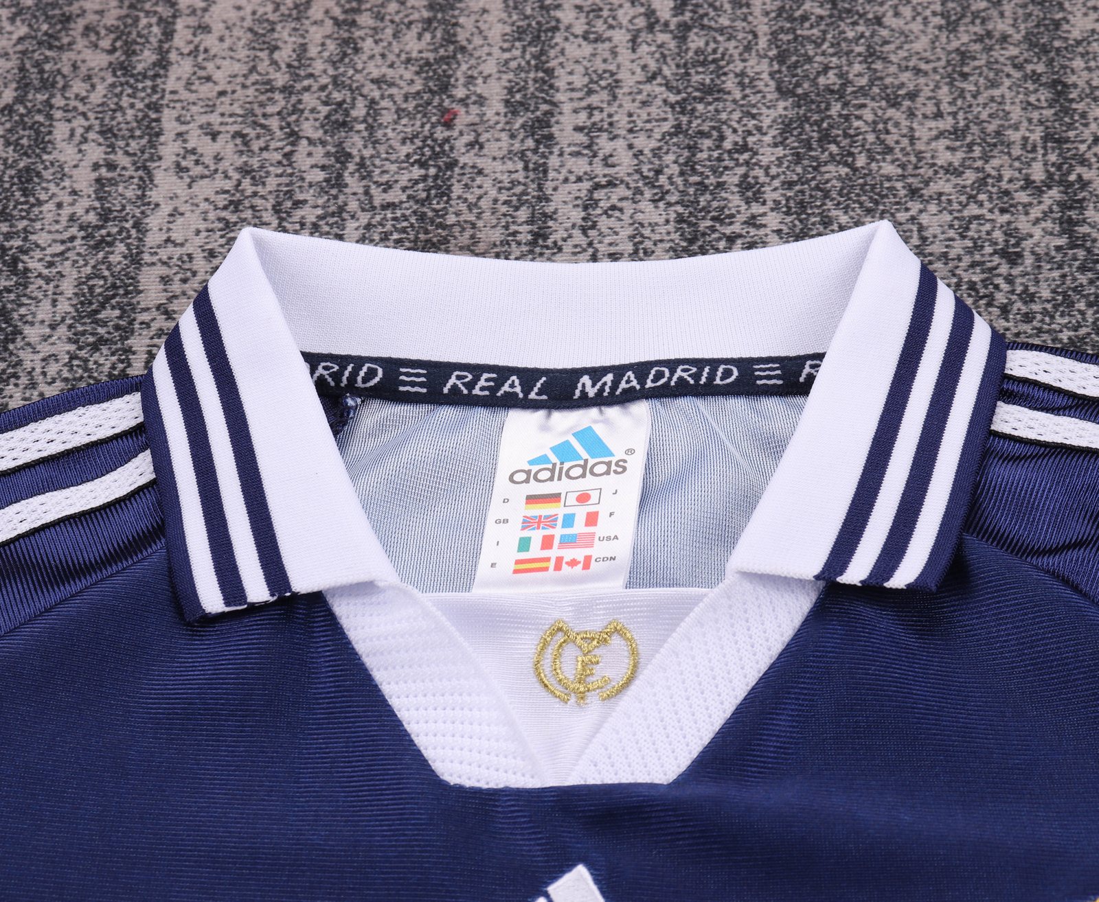 1998-99 Real Madrid Away Jersey – Kids'