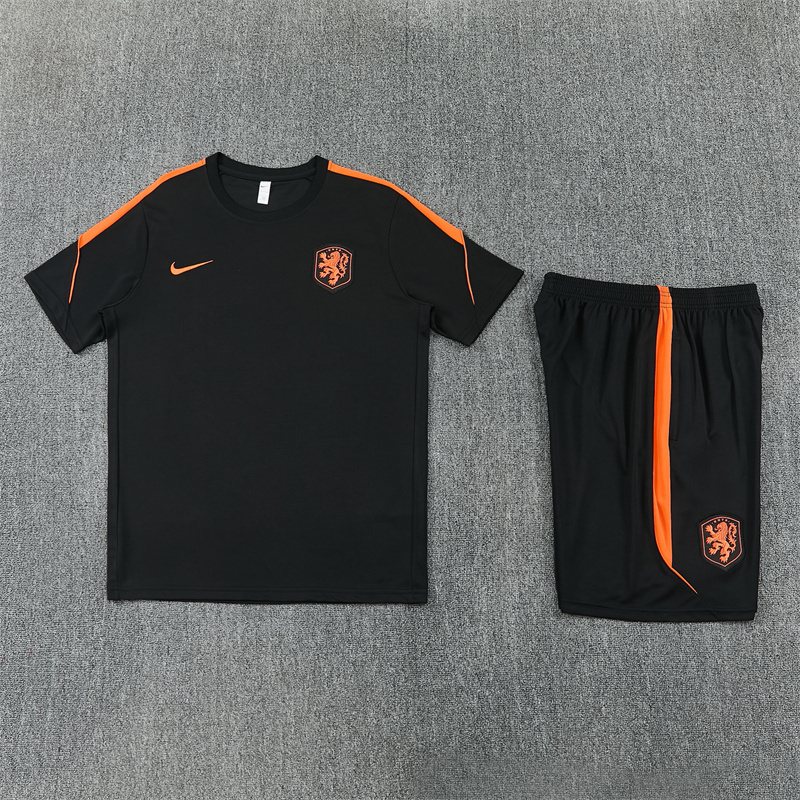 2026-27 Netherlands Black Short-Sleeve Training Jersey
