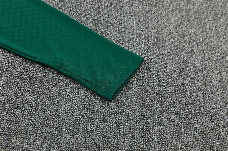 2026-27 Real Madrid Green Half-Zip Training Jersey