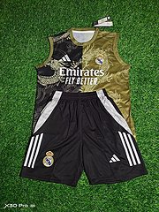 2025-26 Real Madrid Training Vest Jersey