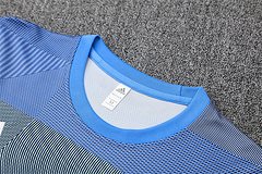 2025-26 Real Madrid Light Blue [Camouflage] Short Sleeve Training Jersey
